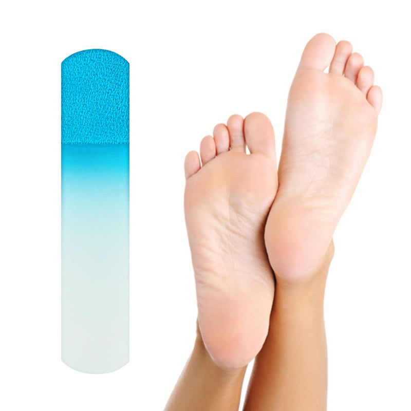 SIUSIO 2Pcs Glass Foot File Pedicure Rasp Dead Skin Remover Calluses Corn Coarse Hard Skin Remover Pedicure Tools Smooth Foots Care Tool for Soft Feet - Image 4